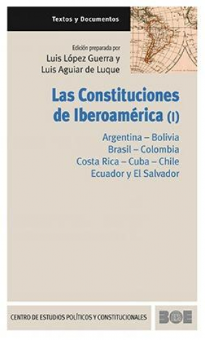 Cubierta de LAS CONSTITUCIONES DE IBEROAMÉRICA (I)