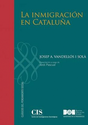 Cubierta de LA INMIGRACIÓN EN CATALUÑA