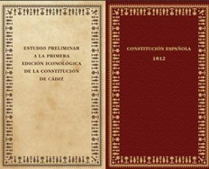 Cubierta de CONSTITUCIÓN ESPAÑOLA DE 1812 ( 2 tomos)