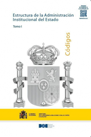 Cubierta de ESTRUCTURA DE LA ADMINISTRACIÓN INSTITUCIONAL DEL ESTADO (Tres tomos)