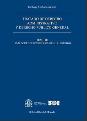 Cubierta de TRATADO DE DERECHO ADMINISTRATIVO Y DERECHO PÚBLICO GENERAL. Tomo III