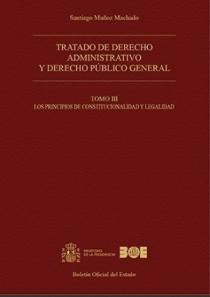 Cubierta de TRATADO DE DERECHO ADMINISTRATIVO Y DERECHO PÚBLICO GENERAL. Tomo III (TAPA DURA)