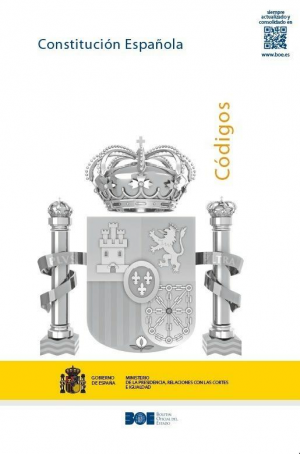 Cubierta de CONSTITUCIÓN ESPAÑOLA