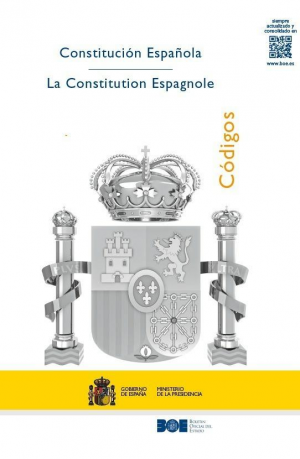 Cubierta de CONSTITUCIÓN ESPAÑOLA - LA CONSTITUTION ESPAGNOLE