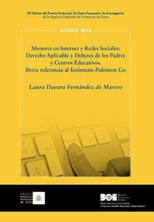 Cubierta de MENORES EN INTERNET Y REDES SOCIALES. DERECHO APLICABLE Y DEBERES DE LOS PADRES Y CENTROS EDUCATIVOS