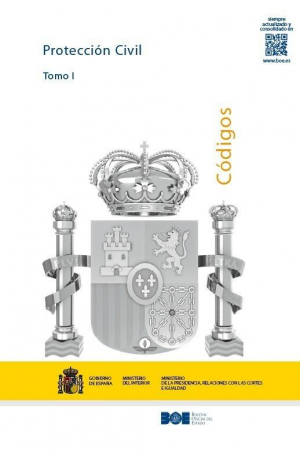 Cubierta de PROTECCIÓN CIVIL (Dos tomos)