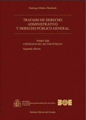 Cubierta de TRATADO DE DERECHO ADMINISTRATIVO Y DERECHO PÚBLICO GENERAL . Obra completa. 14 tomos