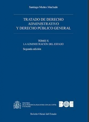 Cubierta de TRATADO DE DERECHO ADMINISTRATIVO Y DERECHO PÚBLICO GENERAL. Tomo X