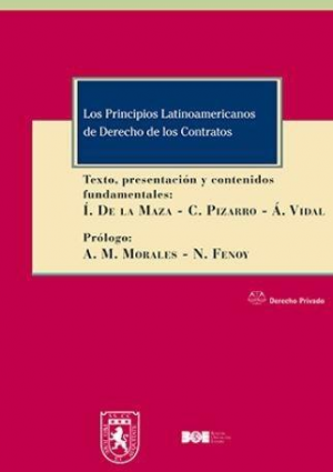 Cubierta de LOS PRINCIPIOS LATINOAMERICANOS DE DERECHO DE LOS CONTRATOS