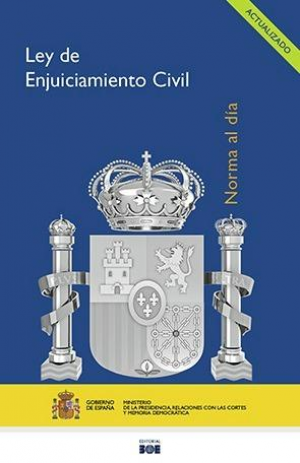 Cubierta de LEY DE ENJUICIAMIENTO CIVIL