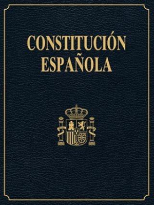 Cubierta de CONSTITUCIÓN ESPAÑOLA