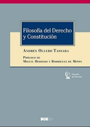 Cubierta de FILOSOFÍA DEL DERECHO Y CONSTITUCIÓN