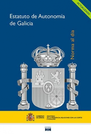 Cubierta de ESTATUTO DE AUTONOMÍA DE GALICIA