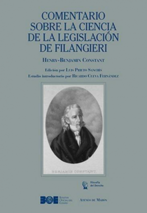 Cubierta de COMENTARIO SOBRE LA CIENCIA DE LA LEGISLACIÓN DE FILANGIERI