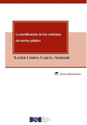 Cubierta de LA MODIFICACIÓN DE LOS CONTRATOS DEL SECTOR PÚBLICO