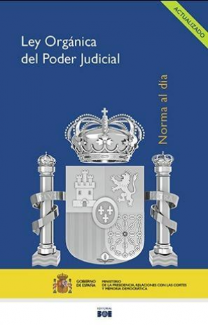 Cubierta de LEY ORGÁNICA DEL PODER JUDICIAL