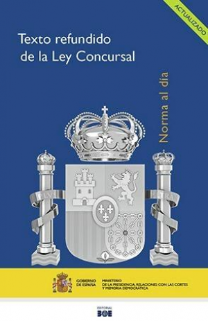 Cubierta de TEXTO REFUNDIDO DE LA LEY CONCURSAL