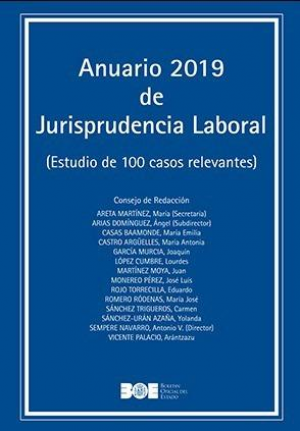 Cubierta de ANUARIO DE JURISPRUDENCIA LABORAL 2019