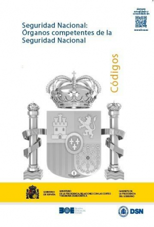 Cubierta de SEGURIDAD NACIONAL. ÓRGANOS COMPETENTES DE LA SEGURIDAD NACIONAL