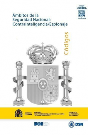 Cubierta de ÁMBITOS DE SEGURIDAD NACIONAL: CONTRAINTELIGENCIA/ESPIONAJE