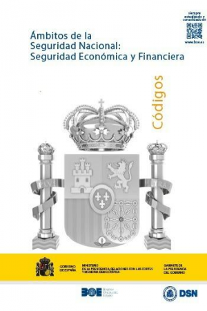 Cubierta de ÁMBITOS DE LA SEGURIDAD NACIONAL: SEGURIDAD ECONÓMICA Y FINANCIERA