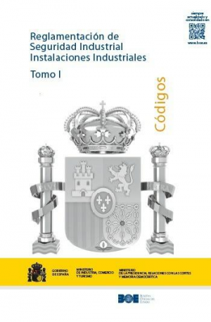 Cubierta de REGLAMENTACIÓN DE SEGURIDAD INDUSTRIAL INSTALACIONES INDUSTRIALES (Tres tomos)