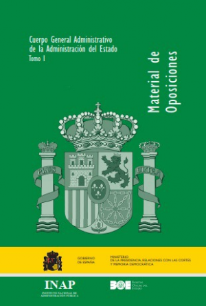 Cubierta de CUERPO GENERAL ADMINISTRATIVO DE LA  ADMINISTRACIÓN DEL ESTADO (Tres tomos)