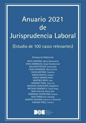 Cubierta de ANUARIO DE JURISPRUDENCIA LABORAL  2021