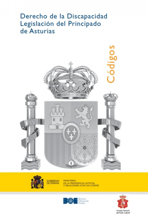Cubierta de DERECHO DE LA DISCAPACIDAD. LEGISLACIÓN DEL PRINCIPADO DE ASTURIAS