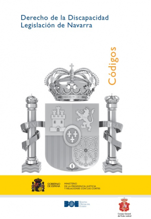 Cubierta de DERECHO DE LA DISCAPACIDAD. LEGISLACIÓN DE NAVARRA