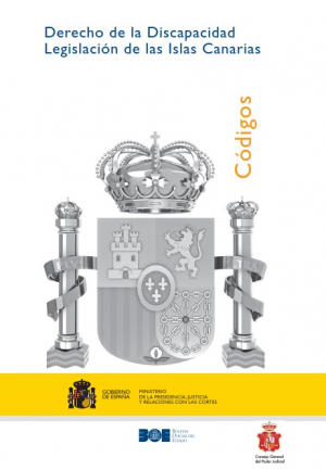 Cubierta de DERECHO DE LA DISCAPACIDAD. LEGISLACIÓN DE LAS ISLAS CANARIAS