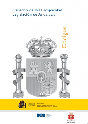 Cubierta de DERECHO DE LA DISCAPACIDAD. LEGISLACIÓN DE ANDALUCÍA