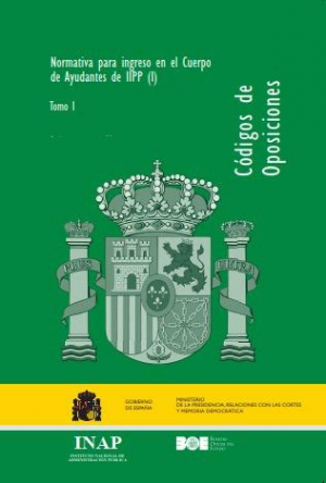 Cubierta de NORMATIVA PARA INGRESO EN EL CUERPO DE AYUDANTES DE IIPP (I) (Tres tomos)