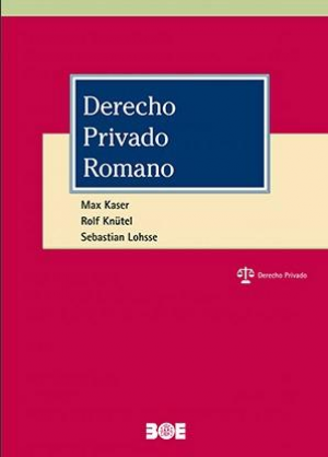 Cubierta de DERECHO PRIVADO ROMANO