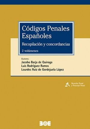 Cubierta de CÓDIGOS PENALES ESPAÑOLES