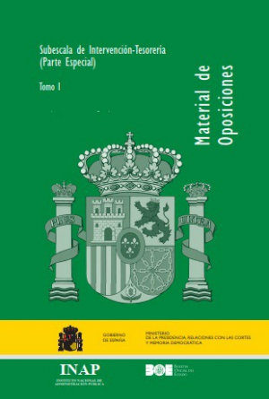 Cubierta de SUBESCALA DE INTERVENCIÓN-TESORERÍA (PARTE ESPECIAL) (Tres tomos)