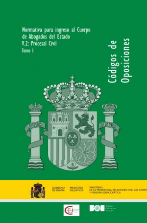 Cubierta de CUERPO DE ABOGADOS DEL ESTADO V.2: PROCESAL CIVIL