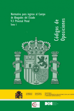 Cubierta de CUERPO DE ABOGADOS DEL ESTADO V.3: PROCESAL PENAL