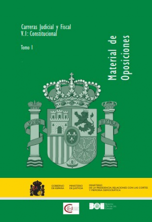 Cubierta de CARRERAS JUDICIAL Y FISCAL V.1: CONSTITUCIONAL