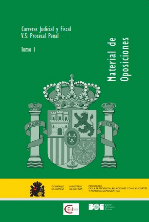 Cubierta de CARRERAS JUDICIAL Y FISCAL V.5: PROCESAL PENAL