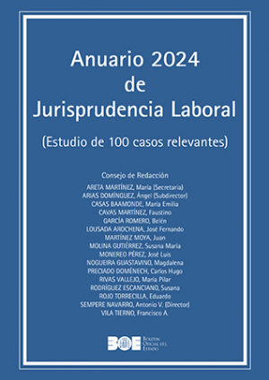 Cubierta de ANUARIO DE JURISPRUDENCIA LABORAL 2024