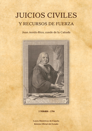 Cubierta de JUICIOS CIVILES Y RECURSOS DE FUERZA 1794