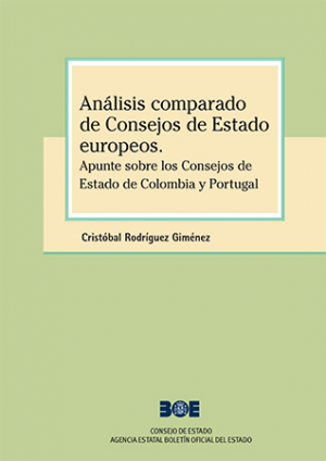 Cubierta de ANALISIS COMPARADO DE CONSEJOS DE ESTADO EUROPEOS.