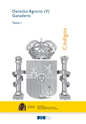 Cubierta de DERECHO AGRARIO (V) GANADERÍA