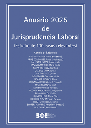 Cubierta de ANUARIO DE JURISPRUDENCIA LABORAL 2025