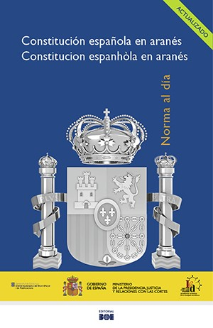 CONSTITUCIÓN ESPAÑOLA EN ARANÉS. CONSTITUCION ESPANHÒLA EN ARANÉS