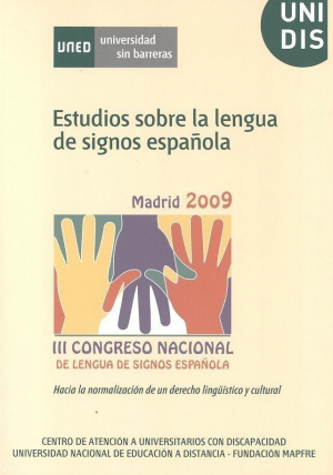 ESTUDIOS SOBRE LA LENGUA DE SIGNOS ESPAÑOLA