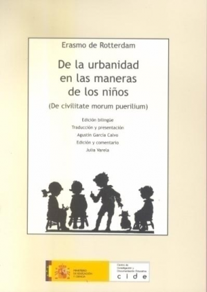 Cubierta de DE LA URBANIDAD EN LAS MANERAS DE LOS NIÑOS