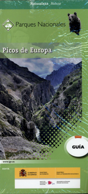 Cubierta de PARQUE NACIONAL DE PICOS DE EUROPA (GUÍA + 3 MAPAS)