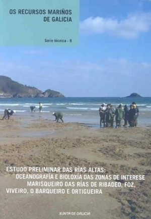 Cubierta de OS RECURSOS MARIÑOS DE GALICIA